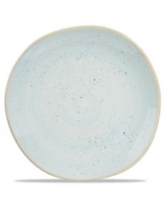 Churchill Stonecast Organic Round Plate 10.4" Duck Egg Blue