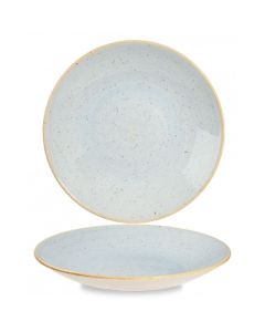 Churchill Stonecast Deep Coupe Plate 10" Duck Egg Blue