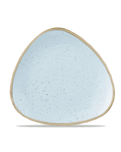Churchill Stonecast Triangle Plate 10.5" Duck Egg Blue