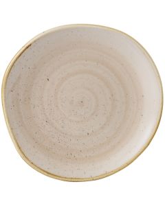 Churchill Stonecast Organic Round Plate 7.25" Nutmeg Cream