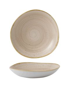 Churchill Stonecast Organic Round Bowl 9.8" Nutmeg Cream