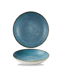 Stonecast Raw Teal  Coupe Bowl 7.25" Box 12