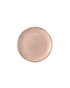 Churchill Stonecast Raw Coupe Plate 8.5" Raw Terracotta