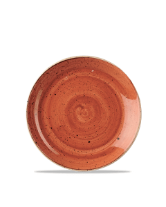 Churchill Stonecast Coupe Plate 6.5" Spiced Orange