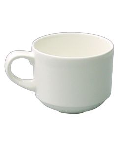 Churchill Alchemy White - 6oz Stacking Coffee Cup