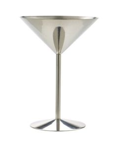 Stainless Steel Martini Glass 8.5oz