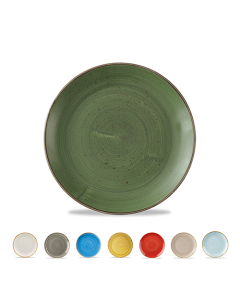 Stonecast Medium Coupe Plate 8.67" - Various Colours