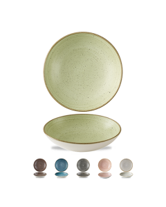 Stonecast Raw Coupe Bowl 9.75" - Various Colours