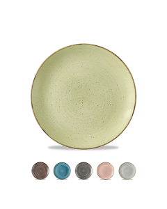 Stonecast Raw Medium Coupe Plate 8.5" - Various Colours