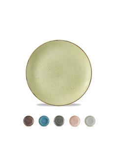 Stonecast Raw Small Coupe Plate 6.5" - Various Colours