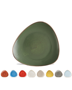 Stonecast Triangle Plate 9" - Various Colours