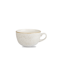 Churchill Stonecast Cappuccino Cup 8oz Barley White