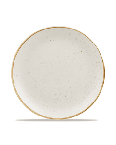 Churchill Stonecast Coupe Plate 10.25" Barley White
