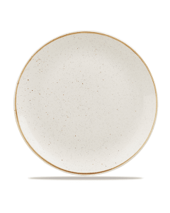 Churchill Stonecast Coupe Plate 11.25" Barley White