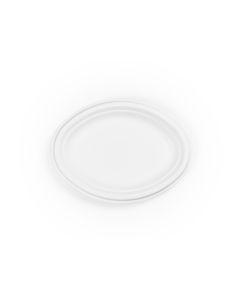 10in bagasse oval plate