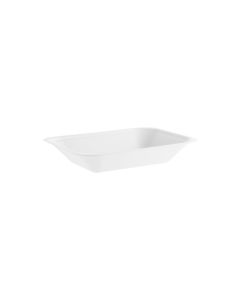 Medium bagasse chip tray (7 x 5in)
