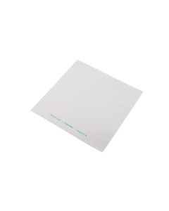 260 x 260mm clear / white PLA bag