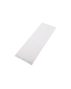 120 x 350mm clear / white PLA bag