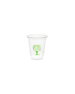 7oz PLA cold cup, 76-Series - Green Tree