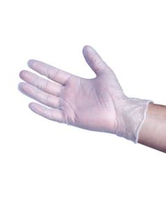 Powder Free Vinyl Clear Gloves Large