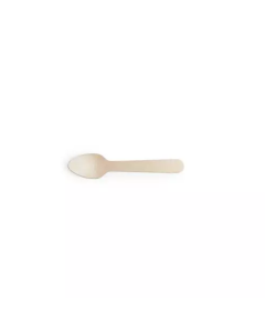 4.25in mini wood spoon