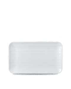 Dudson White Organic Rectangular Plate 10.6X6.3" Box 12