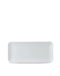 Dudson White Organic Coupe Rect Platter 13 3/4X6 1/4" Box 6
