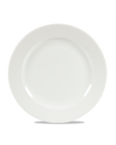 Churchill Isla Footed Plate 12" White