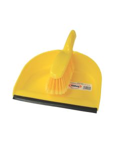 Yellow Dust Pan And Brush Set