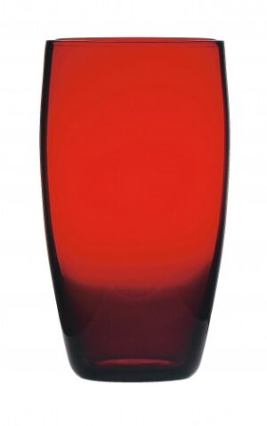 Ruby Red Hi-Ball Tumbler Glass 15.75oz