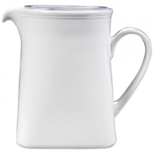 Churchill Vitrified Counter Serve - 52.8oz Square Jug-0