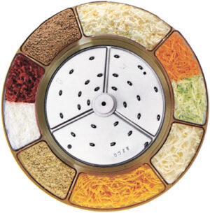 2mm medium grater for vegetables,cheese,chocolate-0