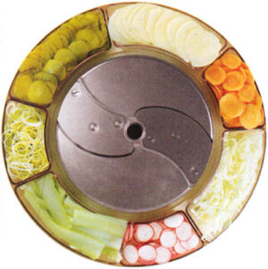 2mm slicer for vichy carrots, onion rings, cucumbers, cabbage-0