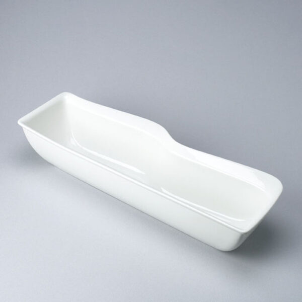 Churchill Alchemy Counterwave - 2/4 Deep Serving Dish 19.75" x 6.4"-0