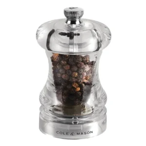 Cole & Mason Capstan Pepper Mill Acrylic 8.5cm/3.3"