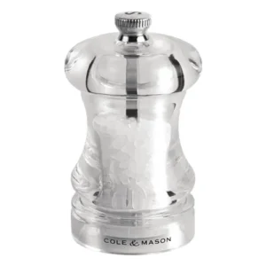 Cole & Mason Capstan Salt Mill Acrylic 8.5cm/3.3"