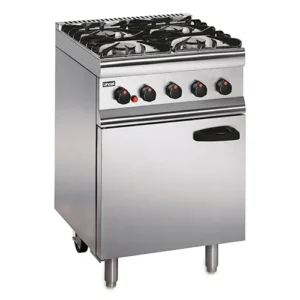 Lincat Silverlink 600 4 Burner LPG Gas Oven 97 x 60 x 60cm/38.2 x 23.6 x 23.6"