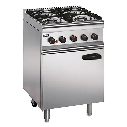Lincat Silverlink 600 4 Burner LPG Gas Oven 97 x 60 x 60cm/38.2 x 23.6 x 23.6"