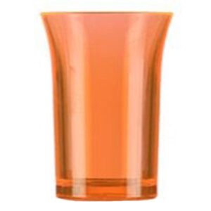Orange Polystyrene Shot Glass 25ml