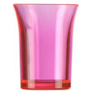 Red Polystyrene Shot Glass 25ml
