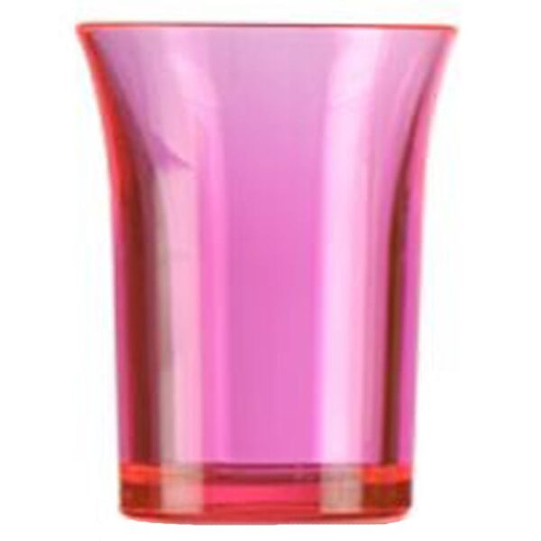 Red Polystyrene Shot Glass 25ml