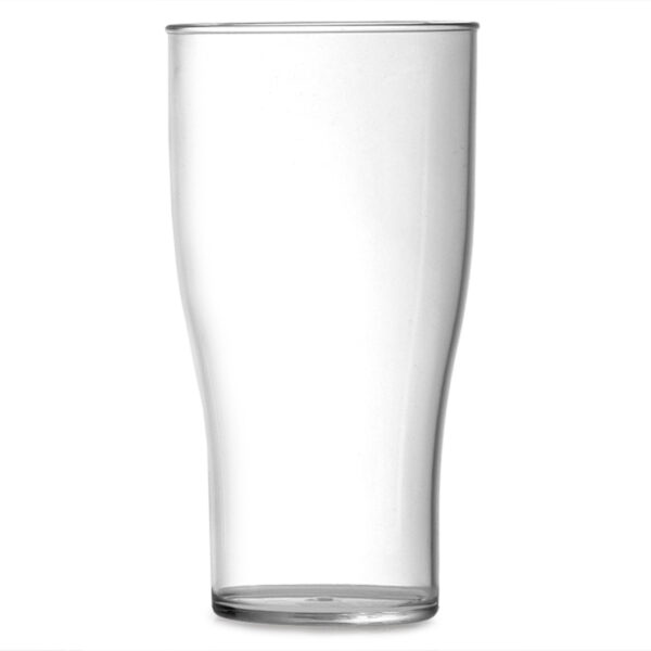 Tulip Polycarbonate Half Pint Glass 10oz CE "Nucleated"