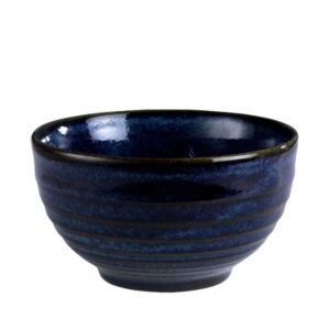 Churchill Vitrified Bit On The Side - 19.7oz Sapphire Ripple Bowl-0
