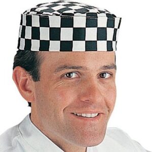Big Black and White Check. (One Size Fits All)