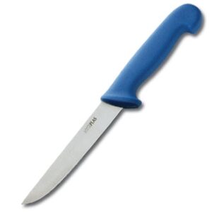Hygiplas Stiff Boning Knife 6" Blue-0