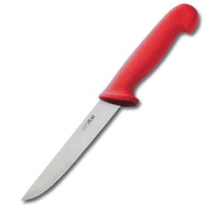 Hygiplas Stiff Boning Knife 6" Red-0