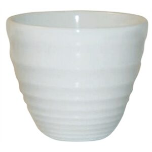 Churchill Vitrified Bit On The Side - 2oz White Ripple Dip Pot-0