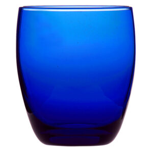 Cobalt Blue Old Fashioned Whisky Glass 12.25oz