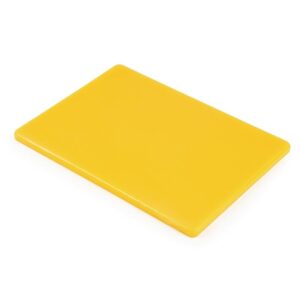 GenWare Yellow High Density Chopping Board 18 x 12 x 0.5"-0