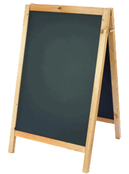 Small Pine Finish A-Board-0